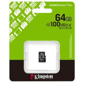 Memorije kartice KINGSTON SDCS3/64GBSP/microSDXC/64GB/Class10 U1/100MB/s-85MB/s