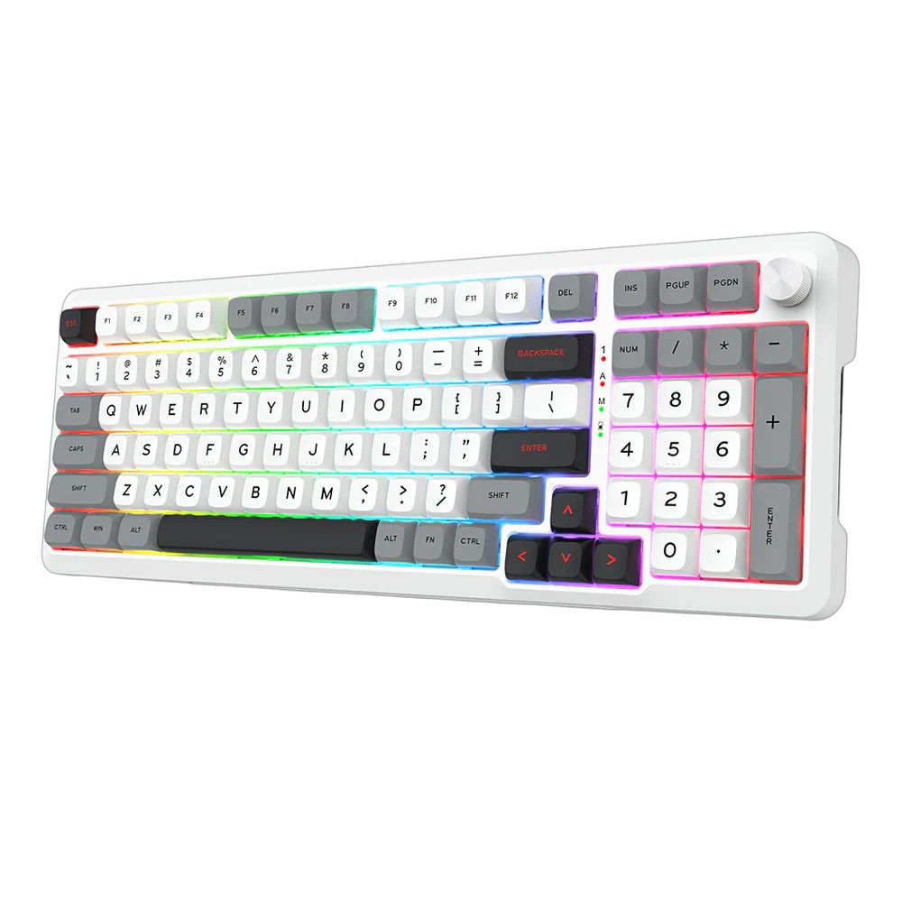 Bragi Pro MK688 Wired&2.4G&BT Keyboard White Tastature SOPING.RS 45 Bragi Pro MK688 Wired&2.4G&BT Keyboard White - Слика 5