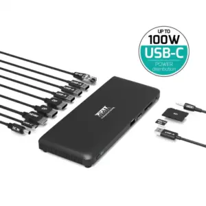 Port Designs USB-C Docking station 2X4K 100W 11 uredjaja Docking station SOPING.RS Port Designs USB-C Docking station 2X4K 100W 11 uredjaja