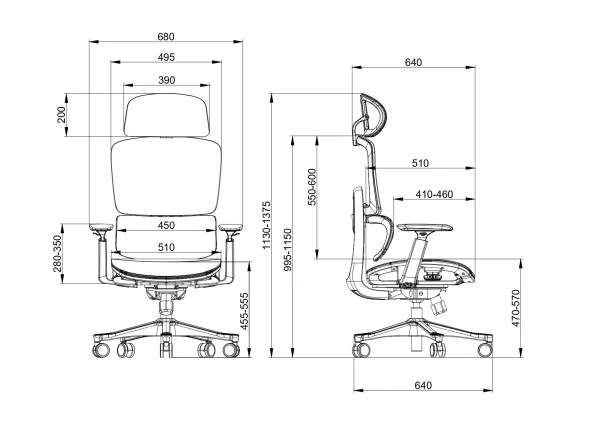 Ergonomska kancelarijska stolica UGD Ultimate Support Kancelarijska oprema SOPING.RS 42 Ergonomska kancelarijska stolica UGD Ultimate Support - Слика 2