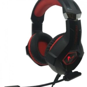 Microlab G7 Gejmerske slusalice sa mikrofonom 40mm/32Ohm, color LED, 3.5mm + USB red/black