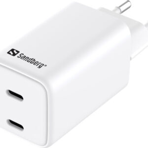 USB auto punjač Sandberg 441-56 Dual USB-C PD 65W