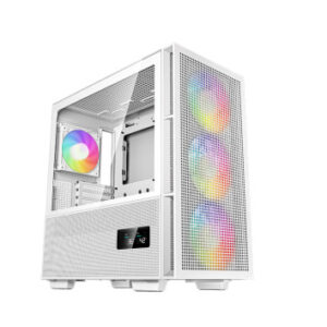 Kućište DeepCool CH560 DIGITAL BELO, R-CH560-WHAPE4D-G-1