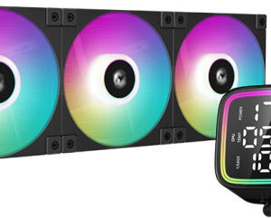 CPU Hladnjak DeepCool LD360 ARGB LCD ekran CRNO, R-LD360-BKMSN-G-1