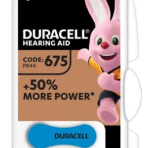 Duracell Hearing Aid 675 1,45V baterija za slusni aparat PAK6