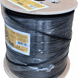 KABL-OPTIC-FTTH-2F-FRP Gembird Opticki kabl 2-vlakna SM G657A1 Flat, Outdoor, sa sajlom 1mm, 1000m