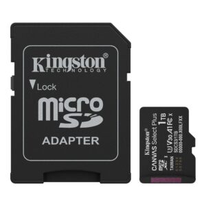 MicroSD 1TB, Canvas Select Plus, Class 10 UHS-I U3 V30 A1, Read up to 150MB/s, w/SD adapter - SDCS3/1TB