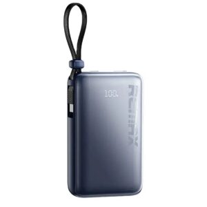 REMAX RPP-19 20W+22.5W TYPE-C Fast Charging Cabled Power Bank( mat sivo)