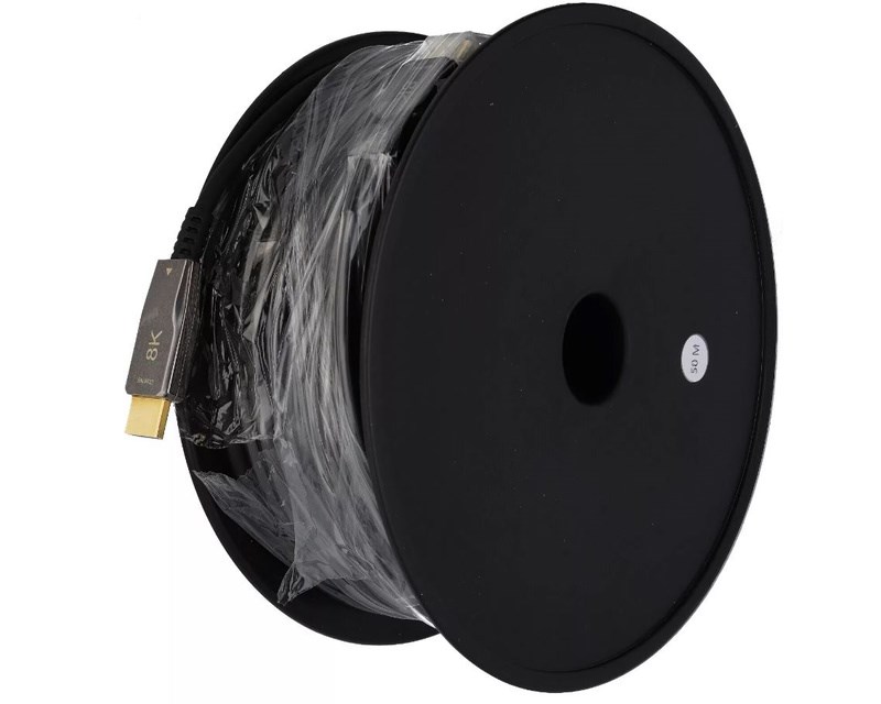 AOC Optički Kabl HDMI 2.1 M/M 30m crni 8K/60Hz 48 Gbp Kablovi SOPING.RS 41 AOC Optički Kabl HDMI 2.1 M/M 30m crni 8K/60Hz 48 Gbp