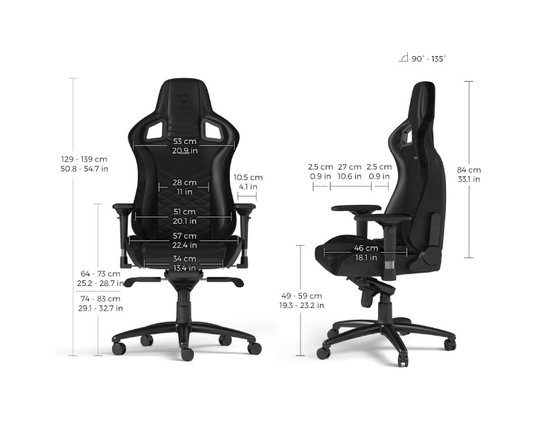EPIC Gaming stolica crna Gaming nameštaj SOPING.RS 44 EPIC Gaming stolica crna - Слика 4
