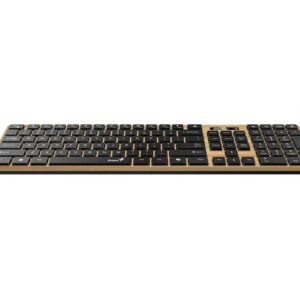 SlimStar 7250BT, AI, Pine Wood US wireless tastatura