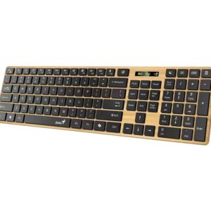 SlimStar 7250BT, AI, Pine Wood YU wireless tastatura