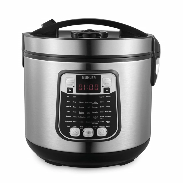 Mühler MLC5045 – Multicooker
45 programa ,930W Mali kućni aparati SOPING.RS 41 Mühler MLC5045 - Multicooker
45 programa ,930W