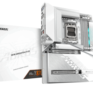 AM5, 4x DDR5 DIMM, X3D Turbo Mode, EZ-Latch Plus : PCIe and M.2 slots with Quick Release & Screwless - X870 A STEALTH ICE