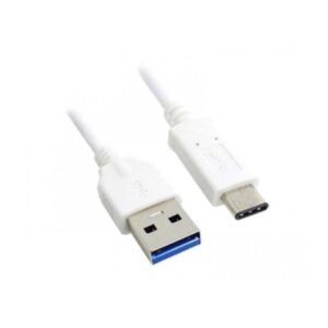 Kabl 3.0 USB A - USB 3.1 tip C M/M 1m, za Superbrzo punjenje, 120W, 20V, 6A, beli