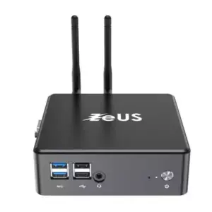 Mini PC Zeus MPI10-P23 Pentium G7505 3.50 GHz/DDR4/LAN/Dual WiFi/BT/HDMI/DP/USB C/ext ANT Refurbish