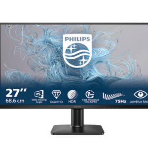 Monitor PHILIPS 27E2N1500L/00 27"/IPS/2560x1440/75Hz/4ms GtG/HDMI,DP/Adaptive sync/VESA/crna