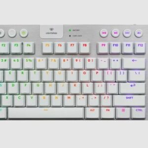 Logitech G915 X LIGHTSPEED TKL LowProfile Wireless Gaming Kbd White, US
