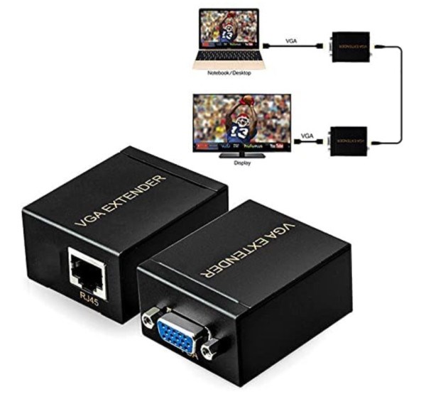 DEX-VGA-05 Gembird VGA extender 30m preko LAN kabla (FO) Video adapteri SOPING.RS 43 DEX-VGA-05 Gembird VGA extender 30m preko LAN kabla (FO) - Слика 3