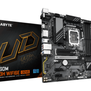 LGA1700, Intel B760 Express Chipset, Dual Channel DDR5 : 4x DIMMs XMP Memory Module Support , PCIe G - B760M DS3H WF6E GEN5