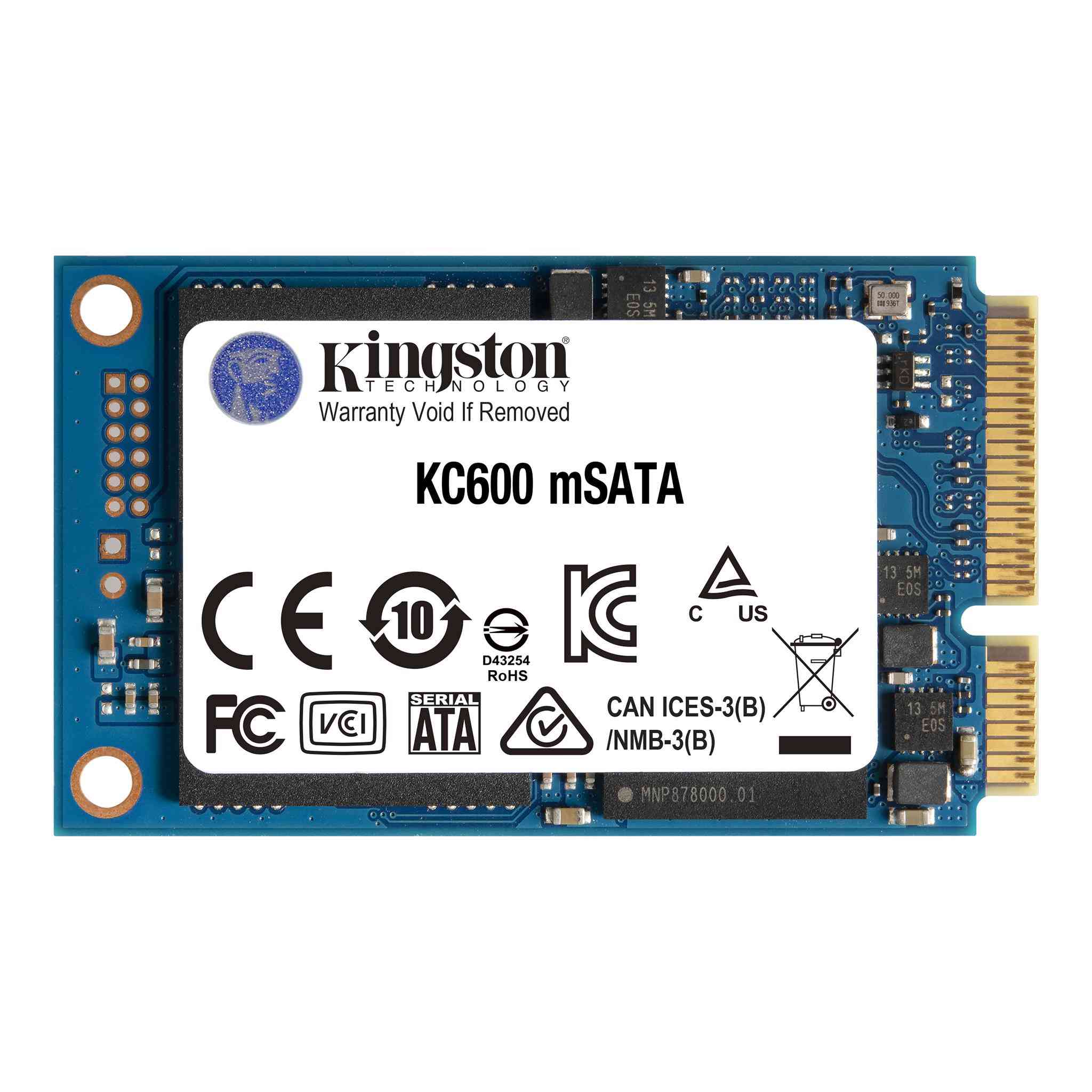 mSATA 1TB, SATA III, KC600, 3D TLC NAND, Read up to 550MB/s, Write up to 520MB/s, XTS-AES 256-bit en – SKC600MS/1024G HDD SOPING.RS 41 mSATA 1TB, SATA III, KC600, 3D TLC NAND, Read up to 550MB/s, Write up to 520MB/s, XTS-AES 256-bit en - SKC600MS/1024G