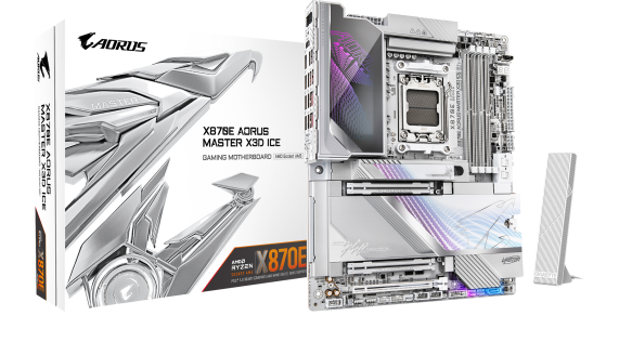 AM5, X870E AORUS MASTER X3D ICE, 4x DDR5 DIMM, X3D Turbo Mode 2.0 : Incredible X3D performance unlea – X870E A MASTER X ICE Matične ploče SOPING.RS 41 AM5, X870E AORUS MASTER X3D ICE, 4x DDR5 DIMM, X3D Turbo Mode 2.0 : Incredible X3D performance unlea - X870E A MASTER X ICE