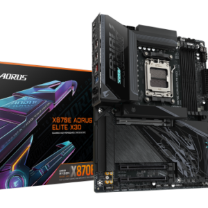 AM5, X870E AORUS ELITE X3D, 4x DDR5 DIMM, X3D Turbo Mode 2.0 : Incredible X3D performance unleashed  - X870E A ELITE X