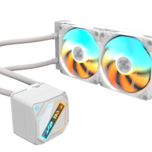GAMING 240 all-in-one liquid cooler, DIY-friendly EZ-Chain fans with slide-lock and DAISY-CHAIN - GP-GIGABYTE GME 240
