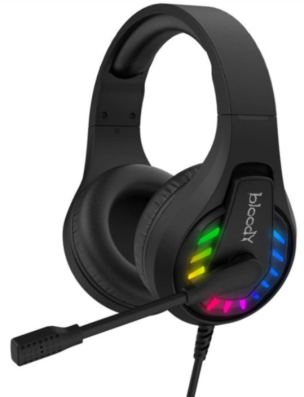 A4-G230 A4Tech Bloody gejmerske slusalice sa mikrofonom, 7.1 SURROUND, 50mm/16ohm, NEON, USB BLACK Slušalice SOPING.RS 41 A4-G230 A4Tech Bloody gejmerske slusalice sa mikrofonom, 7.1 SURROUND, 50mm/16ohm, NEON, USB BLACK