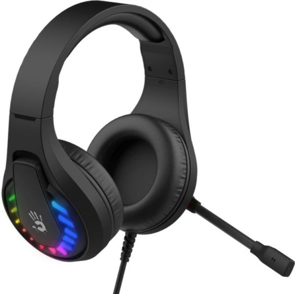 A4-G230 A4Tech Bloody gejmerske slusalice sa mikrofonom, 7.1 SURROUND, 50mm/16ohm, NEON, USB BLACK Slušalice SOPING.RS 42 A4-G230 A4Tech Bloody gejmerske slusalice sa mikrofonom, 7.1 SURROUND, 50mm/16ohm, NEON, USB BLACK - Слика 2