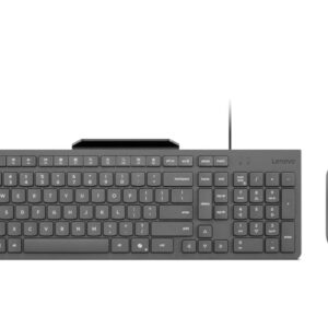 Tastatura+miš LENOVO 310 žicni set/USB-A Combo/US/crna