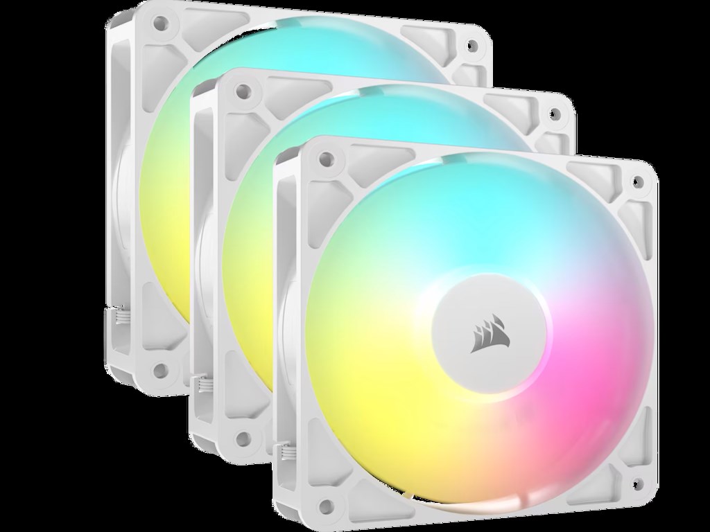 Ventilator CORSAIR RS120 ARGB/ 120mm ARGB Fan/Triple Pack/bela Hladnjaci SOPING.RS 44 Ventilator CORSAIR RS120 ARGB/ 120mm ARGB Fan/Triple Pack/bela - Слика 4