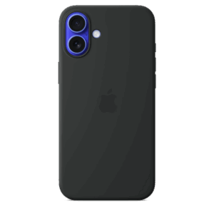 iPhone 16 Plus Silicone Case sa MagSafe-om - Black
