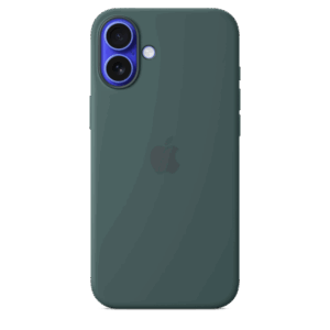 iPhone 16 Plus Silicone Case sa MagSafe-om - Lake Green
