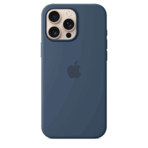 iPhone 16 Pro Max Silicone Case sa MagSafe-om - Denim