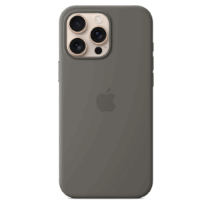 iPhone 16 Pro Max Silicone Case sa MagSafe-om - Stone Grey