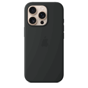 iPhone 16 Pro Silicone Case sa MagSafe-om - Black