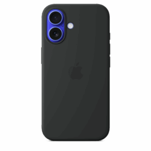 iPhone 16 Silicone Case sa MagSafe-om - Black