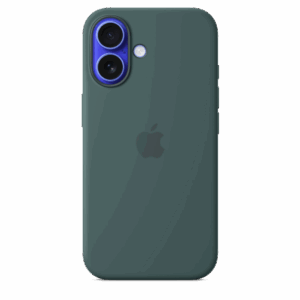 iPhone 16 Silicone Case sa MagSafe-om - Lake Green