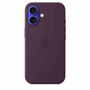 iPhone 16 Silicone Case sa MagSafe-om - Plum
