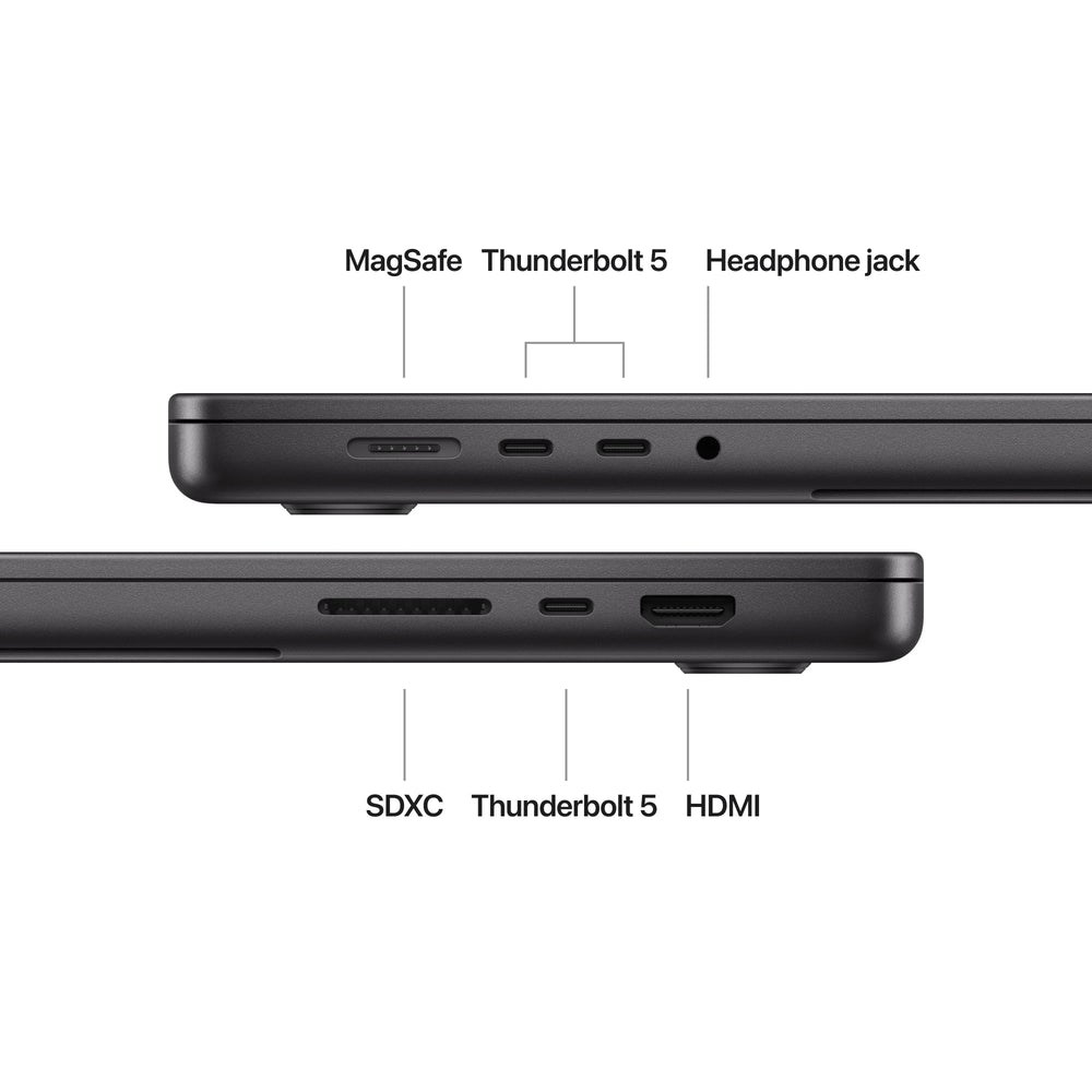 16-inčni MacBook Pro M4 Max sa 14-jezgarnim CPU-om i 32-jezgarnim GPU-om, 36GB objedinjene memorije Laptop računari SOPING.RS 44 16-inčni MacBook Pro M4 Max sa 14-jezgarnim CPU-om i 32-jezgarnim GPU-om, 36GB objedinjene memorije - Слика 4