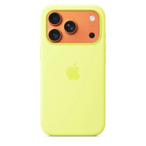 iPhone 17 Pro Silicone Case with MagSafe – Neon Yellow Ostala oprema za mobilne telefone SOPING.RS iPhone 17 Pro Silicone Case with MagSafe – Neon Yellow