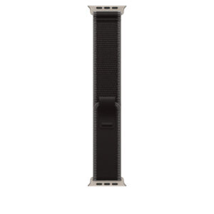 49mm Black/Charcoal Trail Loop – M/L - Natural Titanium Finish