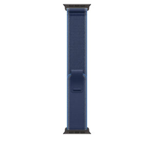 49mm Blue/Bright Blue Trail Loop - S/M - Black Titanium Finish