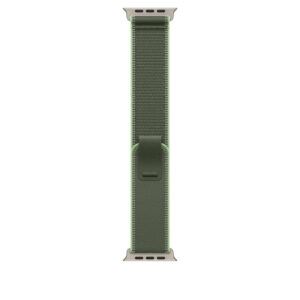 49mm Green/Neon Trail Loop – M/L - Natural Titanium Finish
