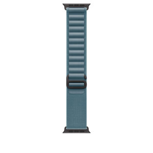 49mm Light Blue Alpine Loop - Small - Black Titanium Finish