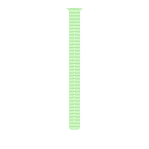 49mm Neon Green Ocean Band Extension - Black Titanium Finish