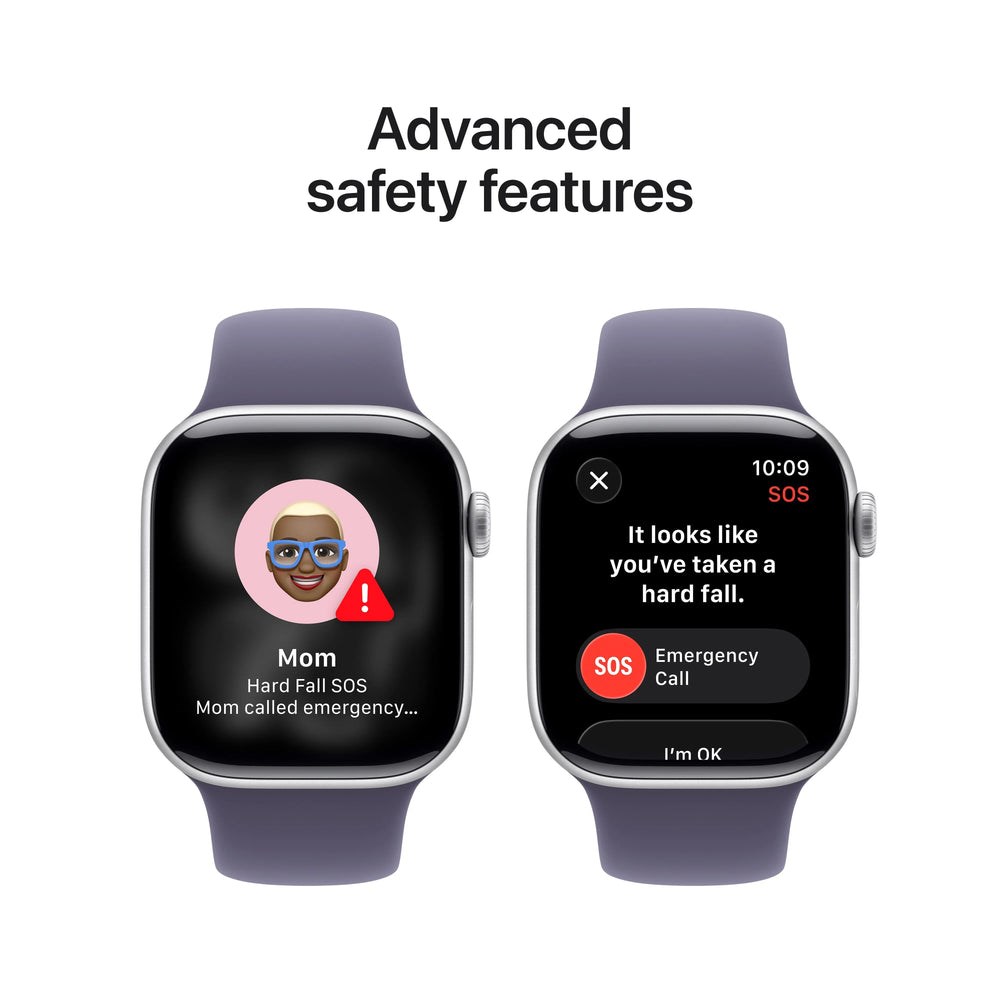 Apple Watch Series 11 GPS 42mm Silver Aluminium Case with Purple Fog Sport Band – S/M SmartWatch SOPING.RS 45 Apple Watch Series 11 GPS 42mm Silver Aluminium Case with Purple Fog Sport Band - S/M - Слика 5