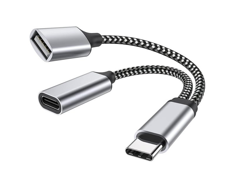 Adapter Tip C na Tip C (z) + USB (z) Adapteri SOPING.RS 41 Adapter Tip C na Tip C (z) + USB (z)