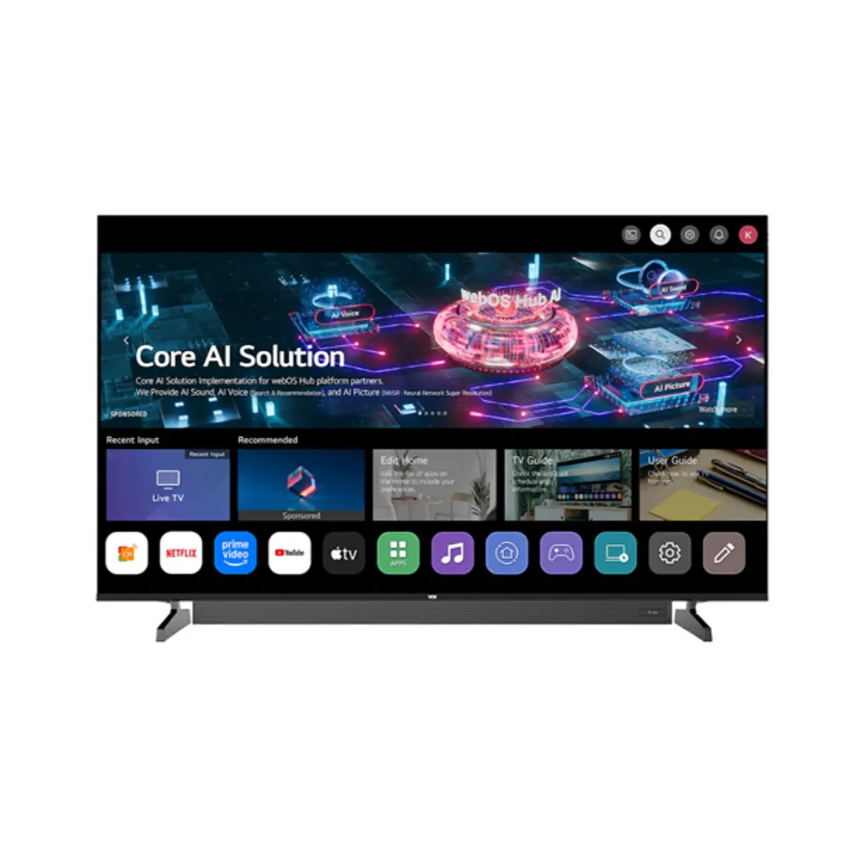 Televizor Vox 55WSB684U Smart, DLED, 4k UHD, 55”(140 cm), DVB-T2/C/S2 Televizori SOPING.RS 41 Televizor Vox 55WSB684U Smart, DLED, 4k UHD, 55''(140 cm), DVB-T2/C/S2